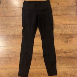 High Waisted Full Length Cutout Lululemon Leggings